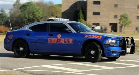 Georgia State Patrol NPCA Georgia Division Police Car Lights Police