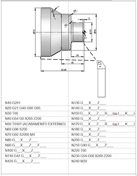 Usinagem Exerc Cios Coordenadas Torno Cnc