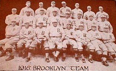 1916 Brooklyn Dodgers baseball team (formerly known as the Brooklyn ...