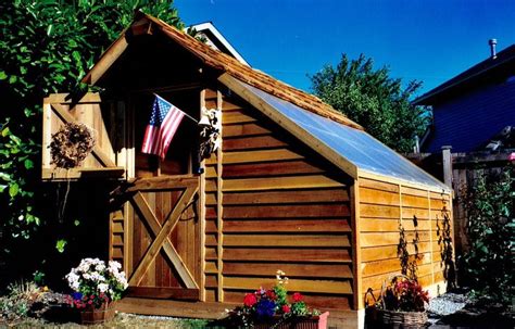 Small Cedar Greenhouse Kits, Wooden Greenhouse Sheds, Garden Sunhouse ...