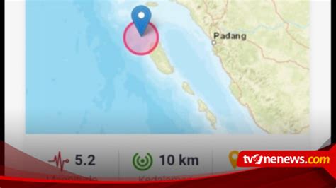 Gempa Magnitudo Guncang Nias Selatan Bmkg Tak Berpotensi Tsunami