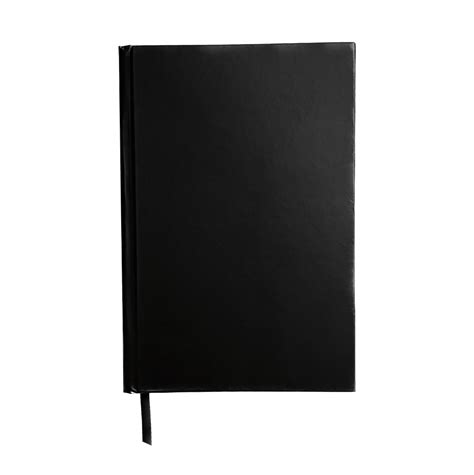 Black Hardbound Notebook Paper Trail Planners