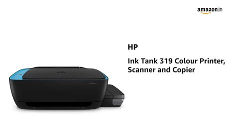 Hp Ink Tank 319 Colour Printer Scanner And Copier For Home Office High Capacity Tank 15 000