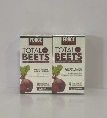 X Force Factor Total Beets Blood Pressure Support Supplement Exp