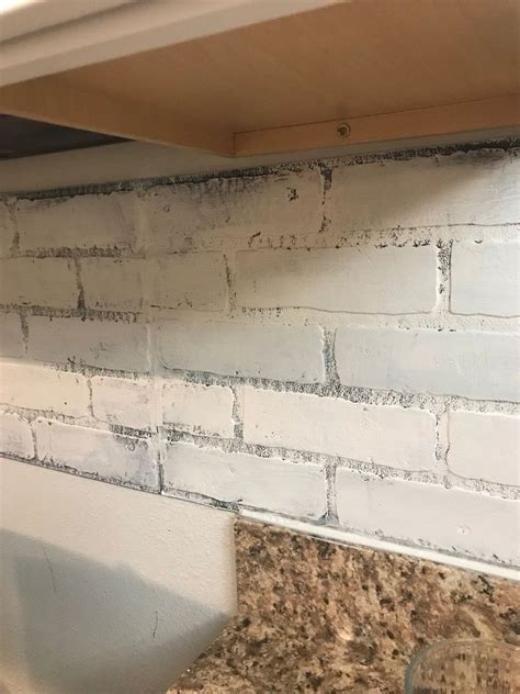 Diy Faux Brick Wall Artofit