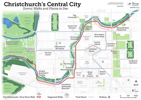 Christchurch Central City | The Map Kiwi