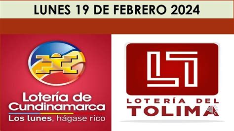 Loteria De Cundinamarca Y Tolima Lunes 19 Feb 2024 Chance Secos