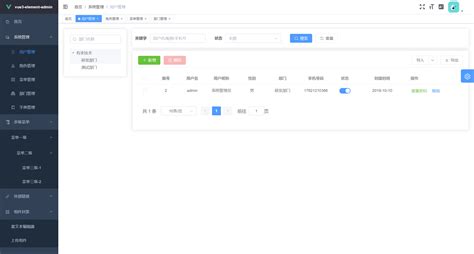 vue3 element admin 基于 vue element admin 升级的 vue3 版本后台管理解决方案技术栈 vue3