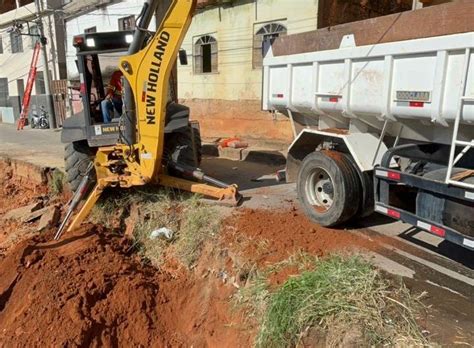 Cachoeiro rua no bairro Nossa Senhora de Fátima ganhará muro de contenção