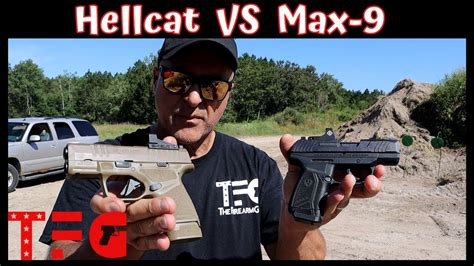 Springfield Hellcat Vs Ruger Max 9 Thefirearmguy Youtube