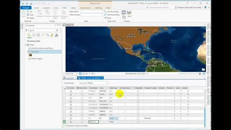 How To Add An Attribute Field In Arcgis Pro Youtube