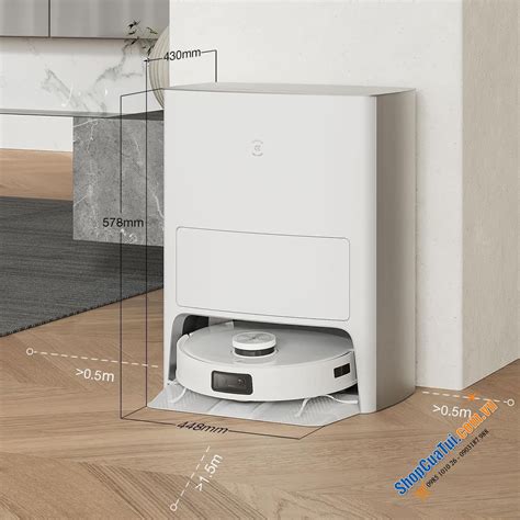 Shopcuatui vn ROBOT HÚT BỤI LAU NHÀ ECOVACS DEEBOT T10 OMNI