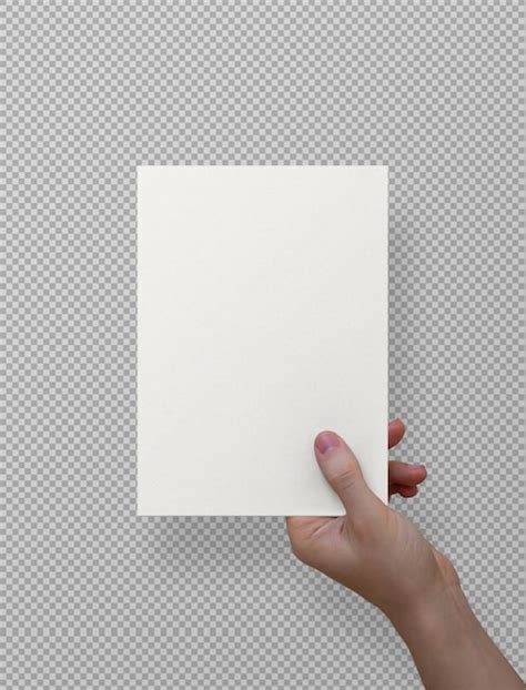 A4 Paper In Hand Mockup Free Psd Flash Sales Dakora Co