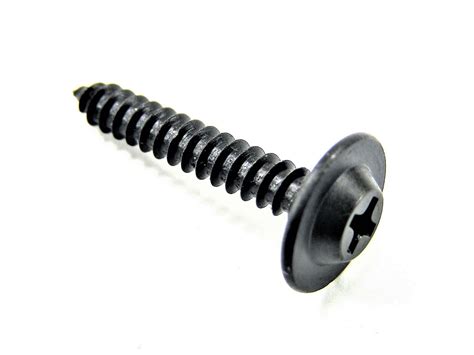 Ford Truck Black Trim Screws 8 X 1 Flat Top 1 2 Head Dia 25 Screws 203 Ebay