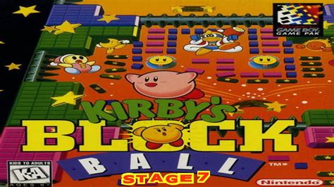 Heavy Metal Gamer Plays Kirby S Block Ball Stage Youtube