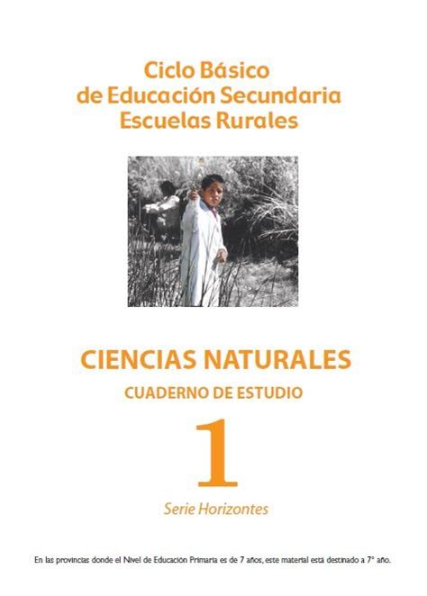 Ciencias Naturales Cuaderno De Estudio 1 Guao