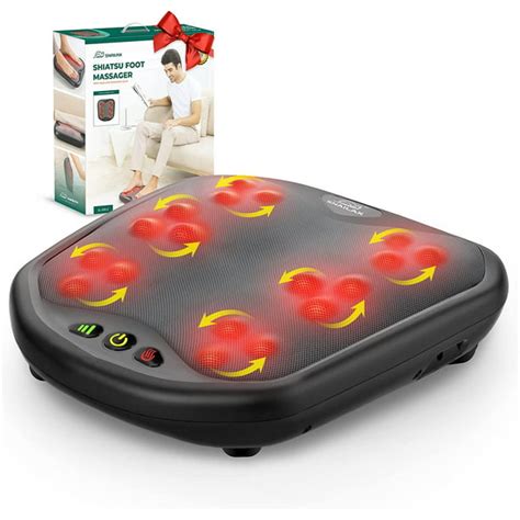 Snailax Shiatsu Foot Massager With Heat Electric Foot Massager Machine