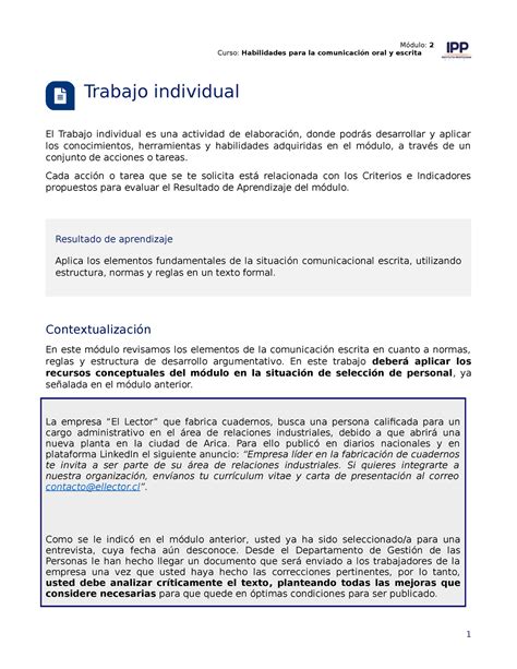 M2 TI Habilidades para la comunicación oral y escrita Trabajo