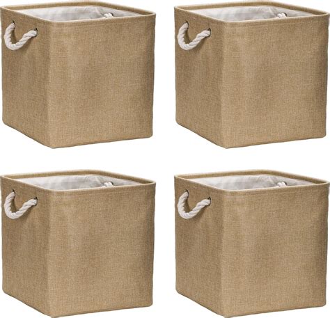 Amazon De Aufbewahrungsbox Faltbox Pack X X Cm Stoff Korb