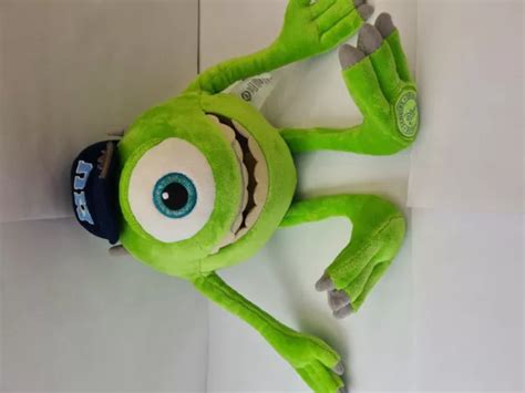 Disney Store Monsters Inc Mike Wazowski Plush Soft Monsters University Stamped £1199 Picclick Uk