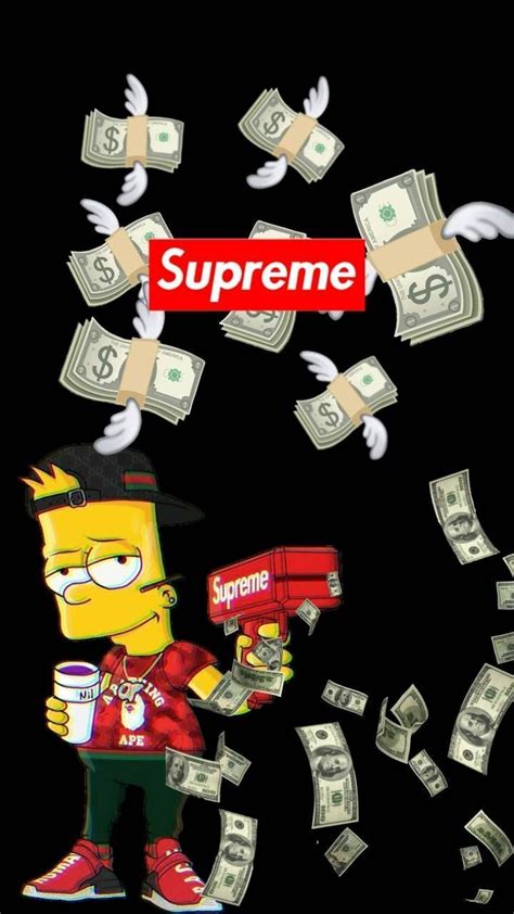 Supreme Rich Bart Wallpapers Wallpaper Cave