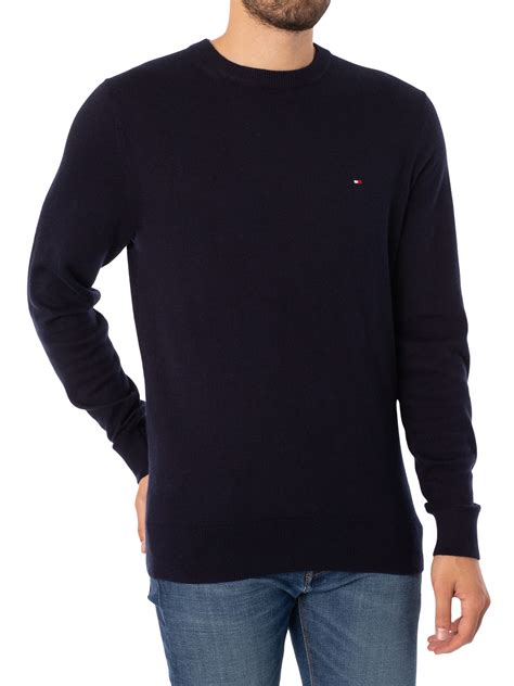 Tommy Hilfiger Pima Cotton Cashmere Knit Desert Sky Standout