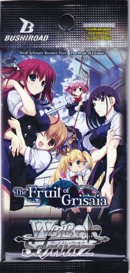 The Fruit Of Grisaia Booster Pack The Fruit Of Grisaia Weiss Schwarz