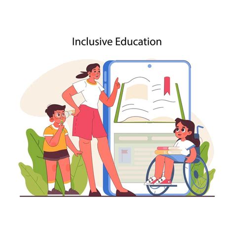 Inclusivo Educación Igual Educativo Oportunidades Y Accesible Ambiente