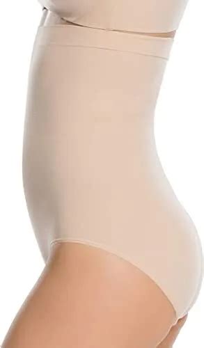 SPANX WOMENS HIGHER Power Panties Black Body Shaper Soft Nude XL Beige