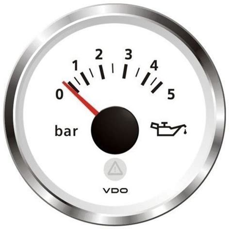 VDO Viewline 52mm Engine Oil Pressure Gauges Triangular Bezel