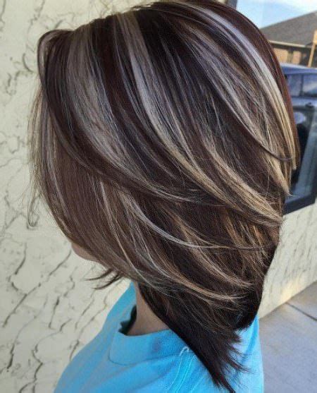 using highlights to cover gray hair - Consuelo Markley