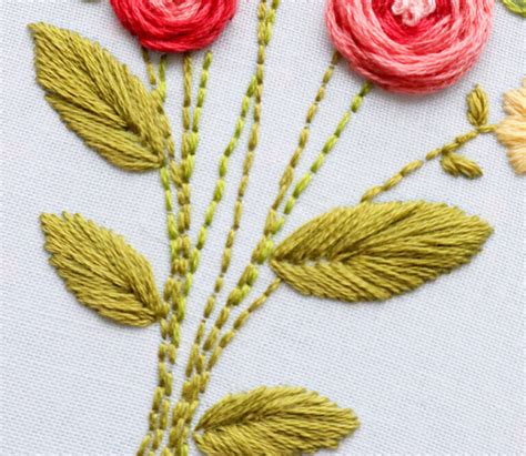 Embroidery Basics Satin Stitch