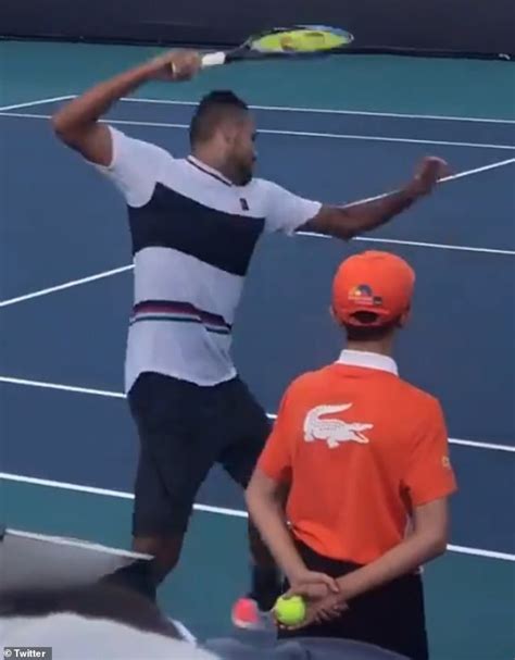 Nick Kyrgios Explodes At A Fan Who Heckled Him To Get A New Haircut