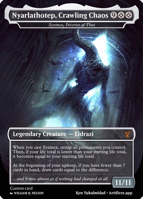 Nyarlathotep Crawling Chaos Syzinex Inverter Of Time 4th Eldrazi