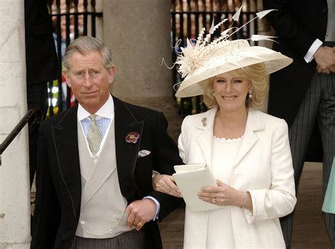 king charles  queen camillas wedding day