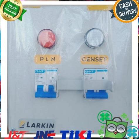 Jual Panel Interlock Switch Pln Genset Chint 2P Ohm Saklar Shopee