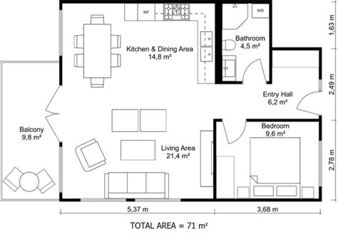 Roomsketcher Blog 12 Professional Examples Of Floor Plans With Dimensions