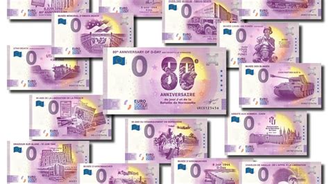 Billets de 0 euro pour le Débarquement voici où vous pouvez les acheter