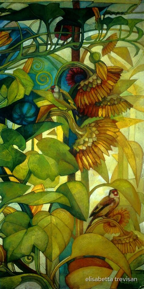 "goldfinches" by elisabetta trevisan | Redbubble