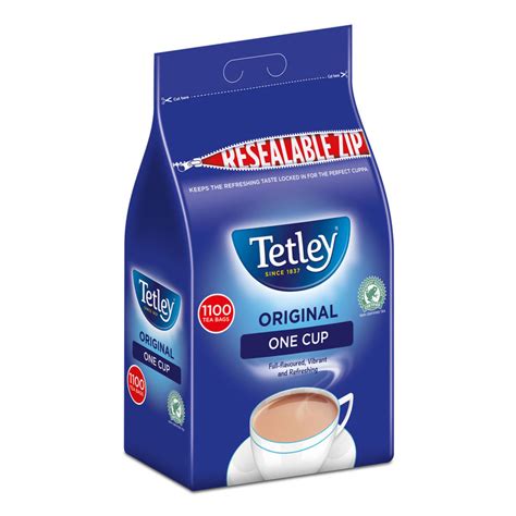 Tetley 1 Cup Tea Bags 1100 Pack Costco Uk