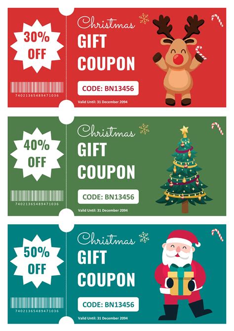 Free Food Gift Coupon Template - PowerPoint | Google Slides - Highfile