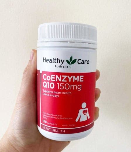 Viên Uống Hỗ Trợ Tim Mạch Healthy Care Coenzyme Q10 150mg Úc 100 Viên