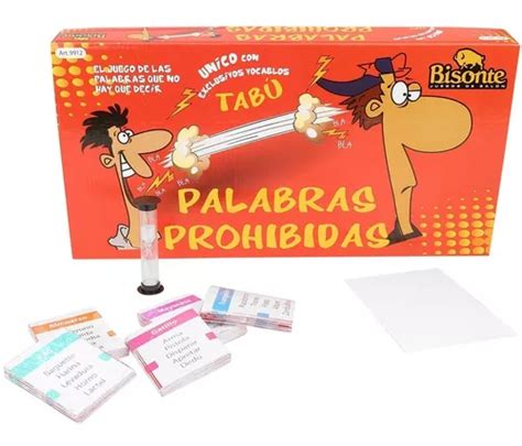 Jogo De Tabuleiro Forbidden Words Taboo Para Adultos Bison Mercadolivre