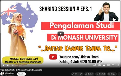 Pengalaman Kuliah Di Monash University Australia