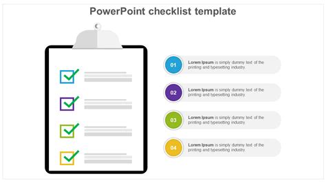 PowerPoint Checklist Template and Google Slides Presentation