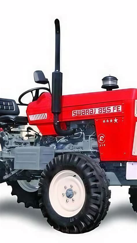 Swaraj Tractor Red Tractor White Background HD Phone Wallpaper Peakpx