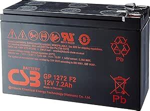 Csb Battery Batterie Plomb Csb V Ah Gp F Gp F