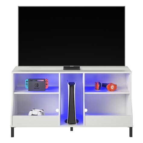 Falcon Youth Gaming TV Stand with LED Lights – RealRooms