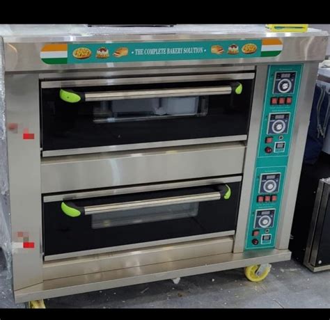 Double Decks Gas Baking Oven Deck Tray At Rs In New Delhi