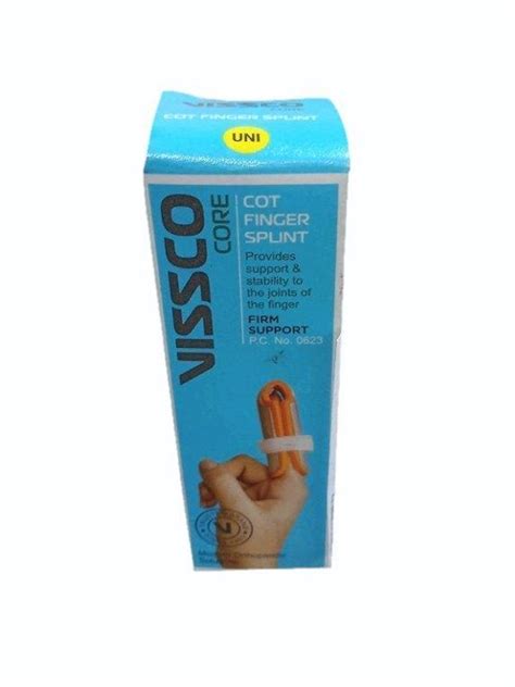 Cream Vissco Core Cot Finger Splint At Rs 110piece In Mumbai Id 2851805545762